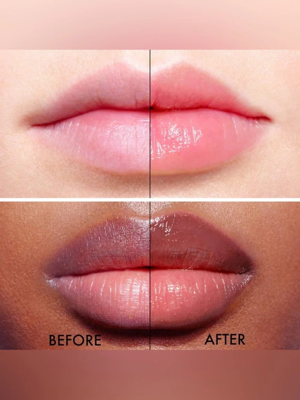Dior Addict Lip Glow Balm-Color: 001 Pink - a light pink cool undertone